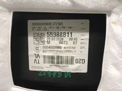 Автозапчасти б/у обивка левой передней двери за bmw 3 (g20, g80, g28) 320 d mild-hybrid ссылки oem iam 51417993599 55388811 51417993599