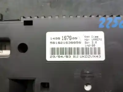 Second-hand car spare part dashboard for citroen c8 (ea_, eb_) 2.0 hdi oem iam references 1490107080  6104 nt