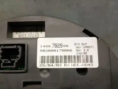 Second-hand car spare part dashboard for citroen c8 (ea_, eb_) 2.0 hdi oem iam references 1488702080  610578