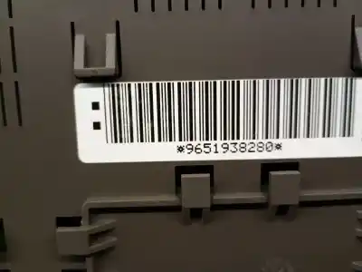 Second-hand car spare part fuse box unit for citroen c8 (ea_, eb_) 2.0 hdi oem iam references 9651938280  9651938280