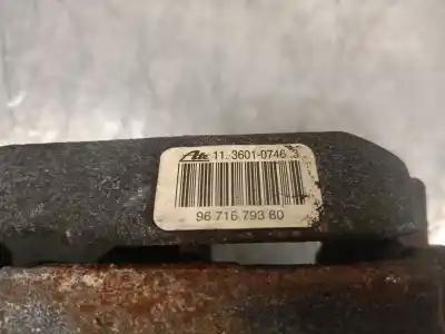 Автозапчастина б/у передній правий гальмівний супорт для citroen c5 iii (rd_) 1.6 hdi 110 посилання на oem iam 9671679380 11360107463 ate 4400v4