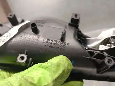 Автозапчасти б/у внутренняя задняя правая ручка за audi q2 (gab, gag) 1.0 tfsi ссылки oem iam 81a837020b 81a837020 81a837020b