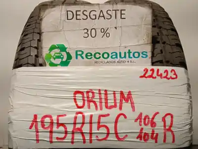 Second-hand car spare part tire for santana 300/350 1.6 hdi 4x4 oem iam references 195r15c106-104r