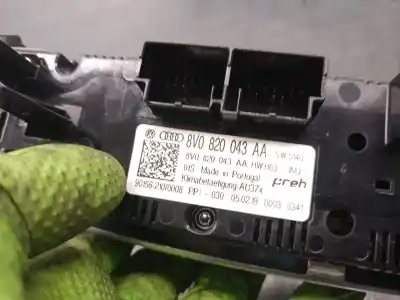 Автозапчасти б/у климат-контроль за audi q2 (gab, gag) 1.0 tfsi ссылки oem iam 8v0820043aa 90156210 8v0820043aa