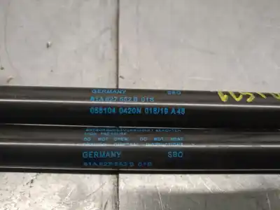 Автозапчасти б/у амортизаторы багажника/двери за audi q2 (gab, gag) 1.0 tfsi ссылки oem iam 81a827552b 058104 81a827552b