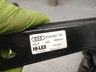 Автозапчасти б/у регулятор стекла переднего левого за audi q2 (gab, gag) 1.0 tfsi ссылки oem iam 81a837461  81a837461