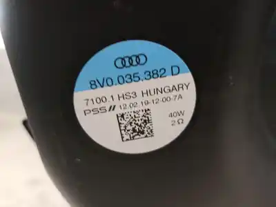 Second-hand car spare part speaker for audi q2 (gab, gag) 1.0 tfsi oem iam references 8v035382d  8v0035382d