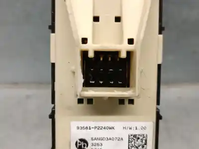 Автозапчастина б/у управління склами задніх правіх для kia sorento iv (mq4, mq4a) 1.6 t-gdi hybrid посилання на oem iam 93581p2240wk  93581p2240