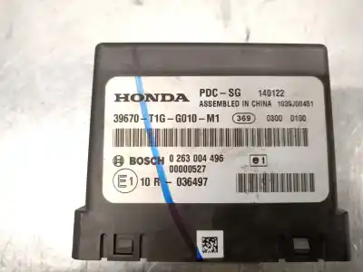 Автозапчасти б/у электронный модуль за honda cr-v iv (rm_) 1.6 i-dtec (re6) ссылки oem iam 39670t1gg010m1 0263004496 bosch 