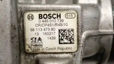 Автозапчастина б/у насос инжекційний для citroen c4 picasso ii 1.6 bluehdi 120 посилання на oem iam 9811347380 0445010739 bosch 9811347380