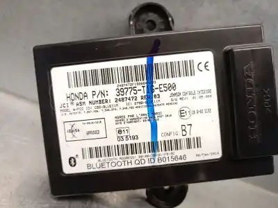 Автозапчасти б/у электронный модуль за honda cr-v iv (rm_) 1.6 i-dtec (re6) ссылки oem iam 39775t1ge500  