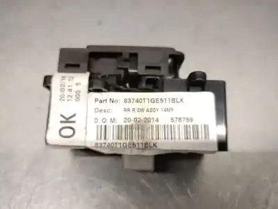 Автозапчастина б/у управління склами задніх правіх для honda cr-v iv (rm_) 1.6 i-dtec (re6) посилання на oem iam 83740t1ge511blk  