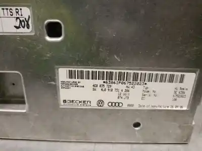 Pezzo di ricambio per auto di seconda mano modulo elettronico per audi q7 (4lb) 3.0 tdi quattro riferimenti oem iam 4e0035729 4l0910731a becker 
