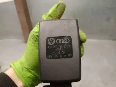 Peça sobressalente para automóvel em segunda mão chicote / encaixe cinto segurança por audi q7 (4lb) 3.0 tdi quattro referências oem iam 4l0857739g  4l0857739g