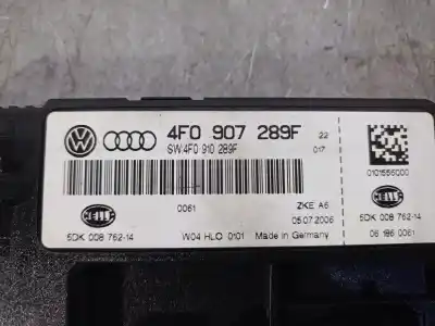 Second-hand car spare part comfort module for audi a6 c6 avant (4f5) 2.7 tdi oem iam references 4f0907289f 5dk00876214 hella 