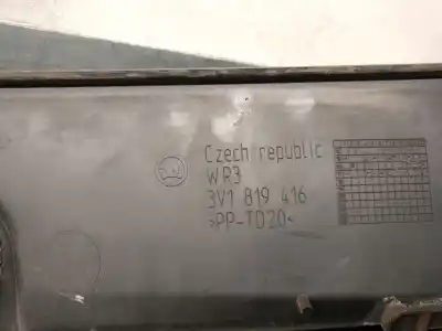 Автозапчастина б/у торпеда для skoda superb iii (3v3) 2.0 tdi посилання на oem iam 3v1819416  3v1819416