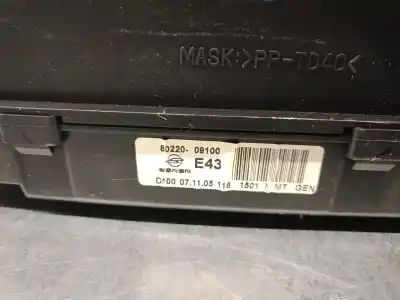 Автозапчастина б/у панель інструментів для ssangyong kyron 2.0 xdi посилання на oem iam 8022009100  8022009100