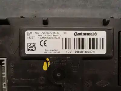 İkinci el araba yedek parçası elektronik modül için dacia sandero ii 1.0 sce 75 (b8jc, b8jd) oem iam referansları 284b10447r  