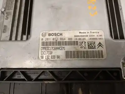 Second-hand car spare part ecu engine control for citroen c4 picasso ii 1.6 bluehdi 120 oem iam references 9813283980 0281031864 bosch 