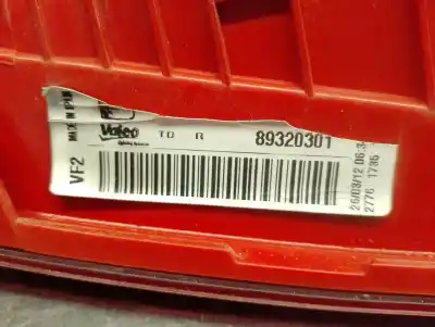Автозапчасти б/у правый задний фонарь в двери за seat leon (1p1) 1.6 tdi ссылки oem iam 1p0945112d 89320301 valeo 1p0945112d