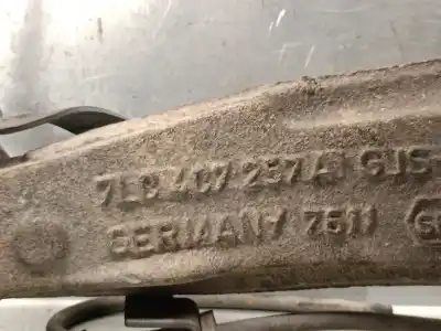 Автозапчасти б/у передняя левая кулачка за audi q7 (4lb) 3.0 tdi quattro ссылки oem iam 7l0407257a  7l8407257a