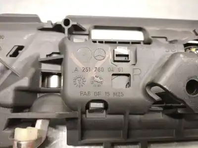 Автозапчастина б/у внутрішня задня права ручка для mercedes-benz clase r (w251, v251) r 320 cdi 4-matic (251.125) посилання на oem iam a2517600461  a2517600461