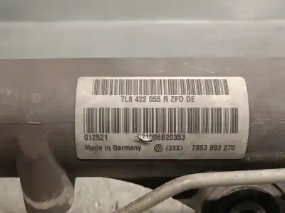 Автозапчастина б/у рульмова рейка для audi q7 (4lb) 3.0 tdi quattro посилання на oem iam 7l8422055r  7l8422062g
