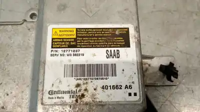 Автозапчастина б/у блок управління подушками безпеки для saab 9-3 ranchera familiar (e50) 1.9 tid посилання на oem iam 12771237  