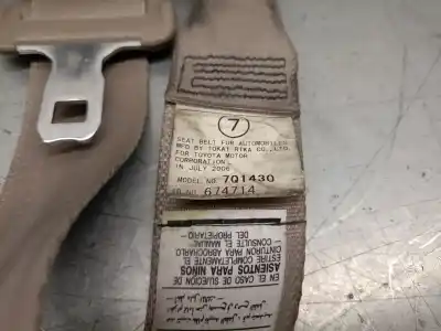 Автозапчастина б/у задній правий ремін безпеки для toyota rav 4 iii (_a3_) 2.2 d 4wd (ala30_) посилання на oem iam 7q1430 674714 7336042200e1