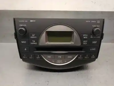 Автозапчастина б/у аудіо система / радіо cd для toyota rav 4 iii (_a3_) 2.2 d 4wd (ala30_) посилання на oem iam 8612042220