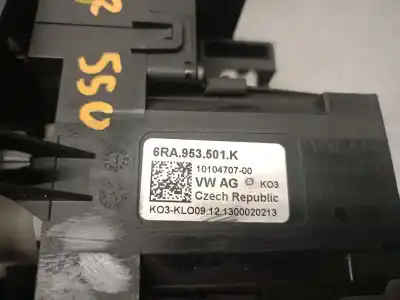 Автозапчасти б/у управление светом за skoda rapid (nh3, nk3, nk6) 1.6 tdi ссылки oem iam 6ra953501k  6ra953513b Автозапчасти б/у управление светом за skoda rapid (nh3, nk3, nk6) 1.6 tdi ссылки oem iam 6ra953501k  6ra953513b