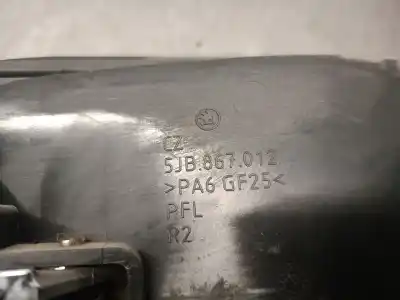 Pezzo di ricambio per auto di seconda mano maniglia interna posteriore destra per skoda rapid (nh3, nk3, nk6) 1.6 tdi riferimenti oem iam 5jb867012  5jb867012 Pezzo di ricambio per auto di seconda mano maniglia interna posteriore destra per skoda rapid (nh3, nk3, nk6) 1.6 tdi riferimenti oem iam 5jb867012  5jb867012