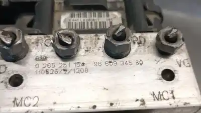 Pezzo di ricambio per auto di seconda mano abs per citroen c4 picasso i monospace (ud_) 2.0 hdi 150 riferimenti oem iam 9660934580 0265251154 bosch 4541wp