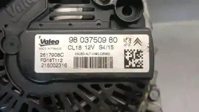 Second-hand car spare part alternator for citroen c4 picasso i monospace (ud_) 2.0 hdi 150 oem iam references 9803750980 2617908c valeo 9678049480