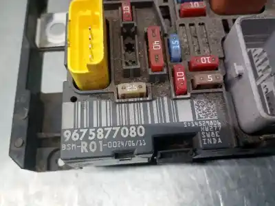 Peça sobressalente para automóvel em segunda mão caixa de fusíveis e relés por citroen c4 picasso i monospace (ud_) 2.0 hdi 150 referências oem iam 9675877080  9675877080