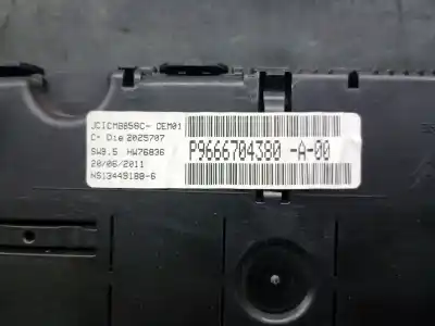 Second-hand car spare part dashboard for citroen c4 picasso i monospace (ud_) 2.0 hdi 150 oem iam references p9666704380  6103kv