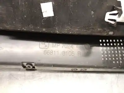 Pezzo di ricambio per auto di seconda mano siluro per dacia sandero ii 1.0 sce 75 (b8jc, b8jd) riferimenti oem iam 668113105r  