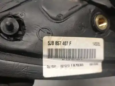 Peça sobressalente para automóvel em segunda mão espelho retrovisor esquerdo por skoda rapid (nh3, nk3, nk6) 1.6 tdi referências oem iam 5jb857407f  5jb857507c Peça sobressalente para automóvel em segunda mão espelho retrovisor esquerdo por skoda rapid (nh3, nk3, nk6) 1.6 tdi referências oem iam 5jb857407f  5jb857507c