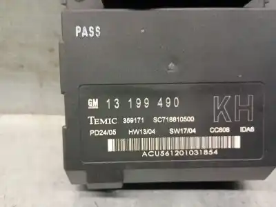 Second-hand car spare part electronic module for opel vectra c gts (z02) 2.0 16v turbo (f68) oem iam references 13199490  13199490