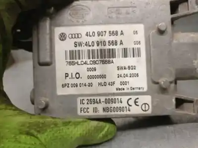 Peça sobressalente para automóvel em segunda mão módulo eletrônico por audi q7 (4lb) 3.0 tdi quattro referências oem iam 4l0907568a 6pz00901420 hella 