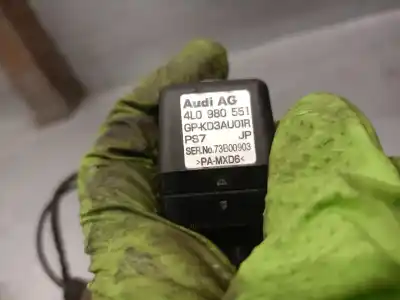 Peça sobressalente para automóvel em segunda mão módulo eletrônico por audi q7 (4lb) 3.0 tdi quattro referências oem iam 4l0980551  4l0980551