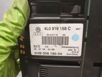 Автозапчасти б/у климат-контроль за audi q7 (4lb) 3.0 tdi quattro ссылки oem iam 4l0919158c 5hb00918504 