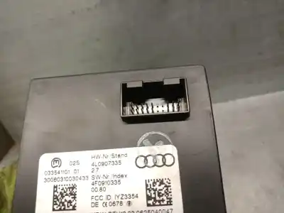 Peça sobressalente para automóvel em segunda mão módulo eletrônico por audi q7 (4lb) 3.0 tdi quattro referências oem iam 4l0907335 4f0910335 