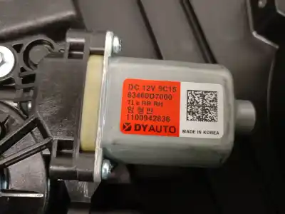 Автозапчастина б/у регулятор скла заднього правого для hyundai tucson (tl, tle) 1.6 crdi посилання на oem iam 83460d7000  83481d7000