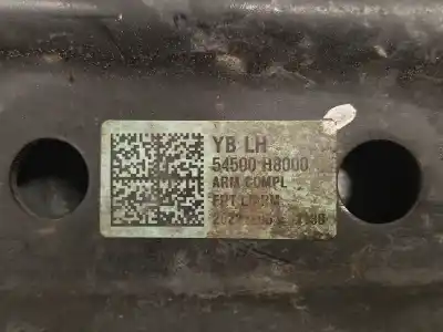 Автозапчастина б/у передній лівий нижний рычаг підвіски для kia rio iv (yb, sc, fb) 1.2 cvvt посилання на oem iam 54500h8000  54500h8000