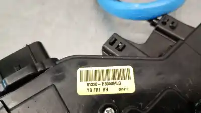 Автозапчастина б/у замок передній праві двері для kia rio iv (yb, sc, fb) 1.2 cvvt посилання на oem iam 81320h8050mlg  