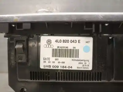 Автозапчасти б/у климат-контроль за audi q7 (4lb) 3.0 tdi quattro ссылки oem iam 4l0820043e 5hb00918404 4l0820043aa