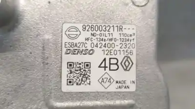 Автозапчастина б/у компресор кондиционера для renault captur ii (hf_) tce 100 (hfmt) посилання на oem iam 926003211r  926003211r