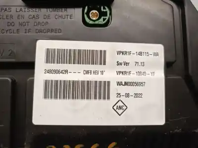 Автозапчастина б/у панель інструментів для renault captur ii (hf_) e-tech 160 посилання на oem iam 248090642r  248090642r