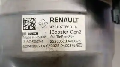 Автозапчастина б/у гальмівний серво для renault captur ii (hf_) e-tech 160 посилання на oem iam 472107786r 0204n00214 bosch 472107786r